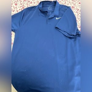 Dri-Fit Men’s Nike Blue Short Sleeve Shirt